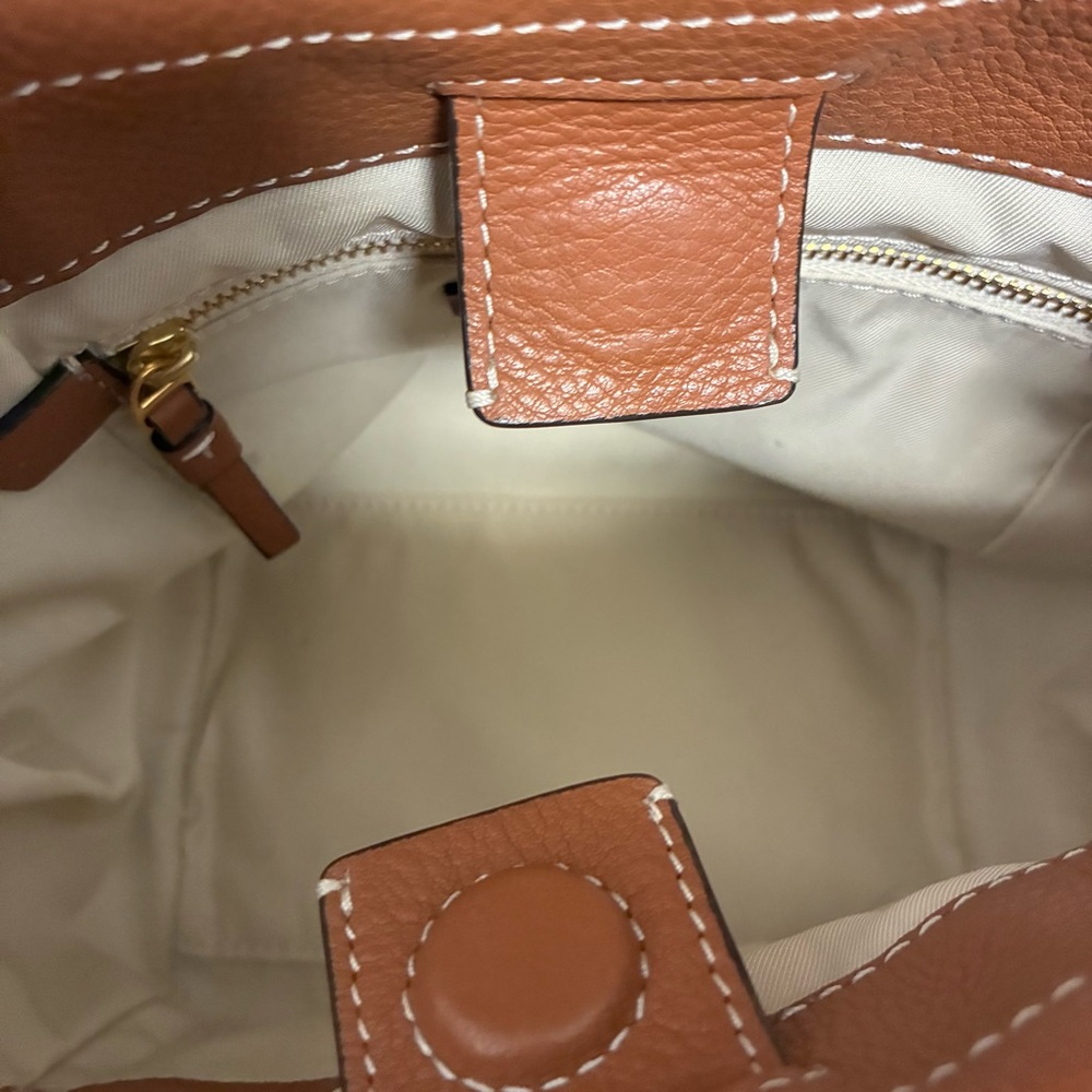 Tory Burch wicker and leather bag - Picture 7 of 10